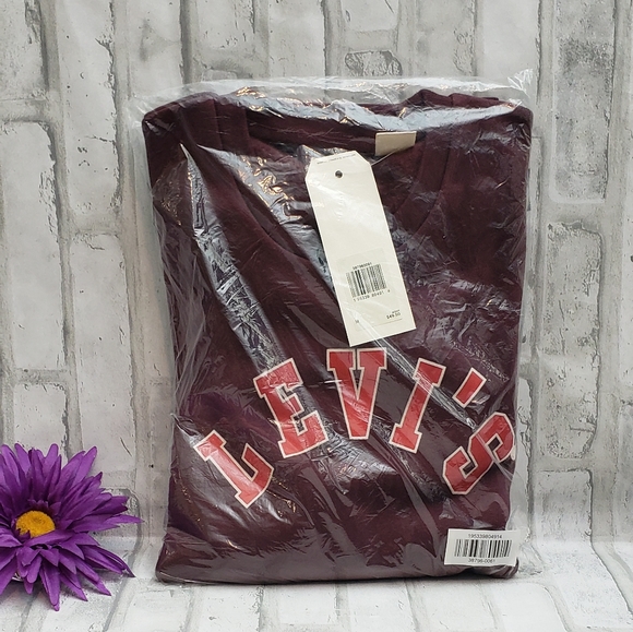 New LEVI'S Graphic Crewneck Sweatshirt, Size M - Picture 4 of 8